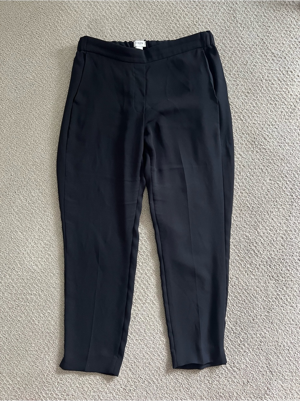 J. Crew Black Slim Ankle Pants